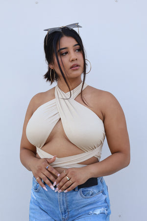 Isabella Top (Taupe)