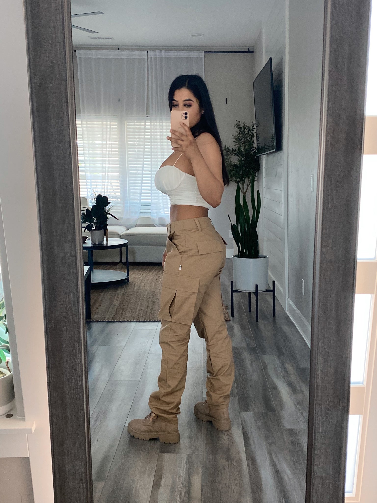 Khaki Cargo Pants